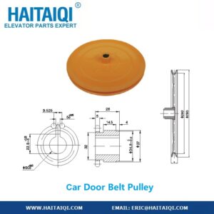 Car Door Belt Pulley