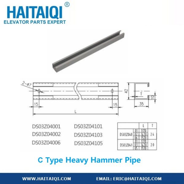 C Type Heavy Hammer Pipe