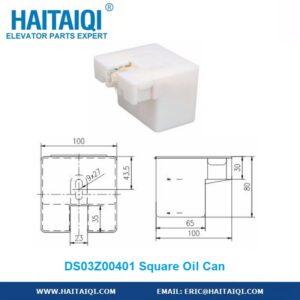 DS03Z00401 Square Oil Can