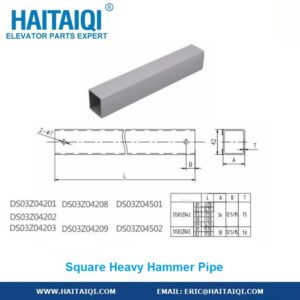 Square Heavy Hammer Pipe