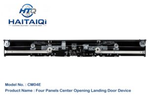 CM04E Four Panels Center Opening Landing Door Device