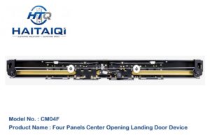 CM04F Four Panels Center Opening Landing Door Device
